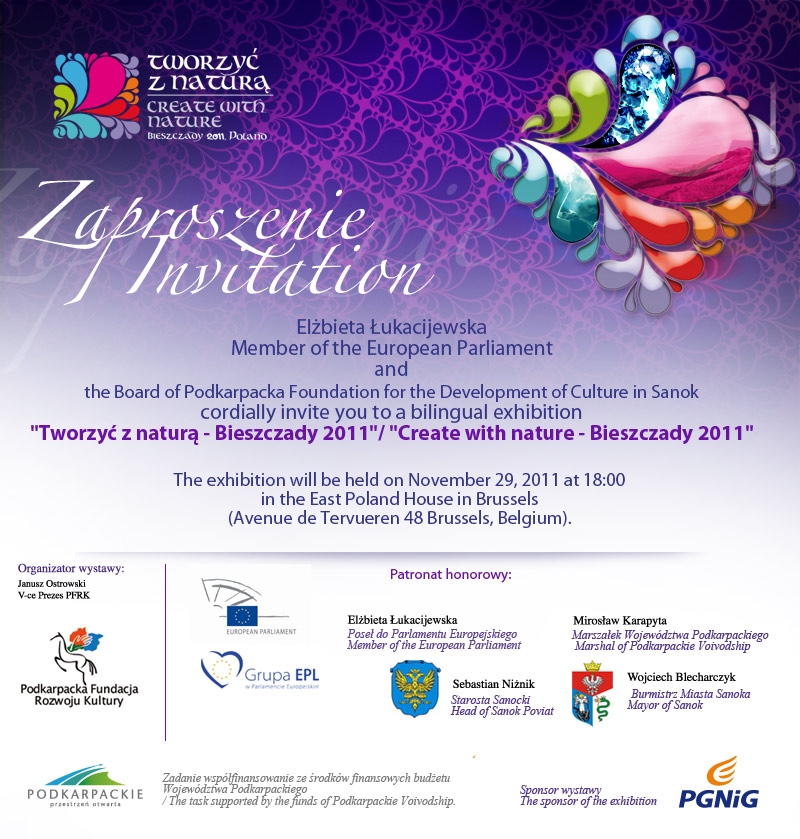 create_with_nature_bieszczady_2011_invitation