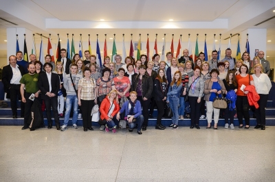 Bruksela, Wizyta grupy z Podkarpacia w Parlamencie Europejskim